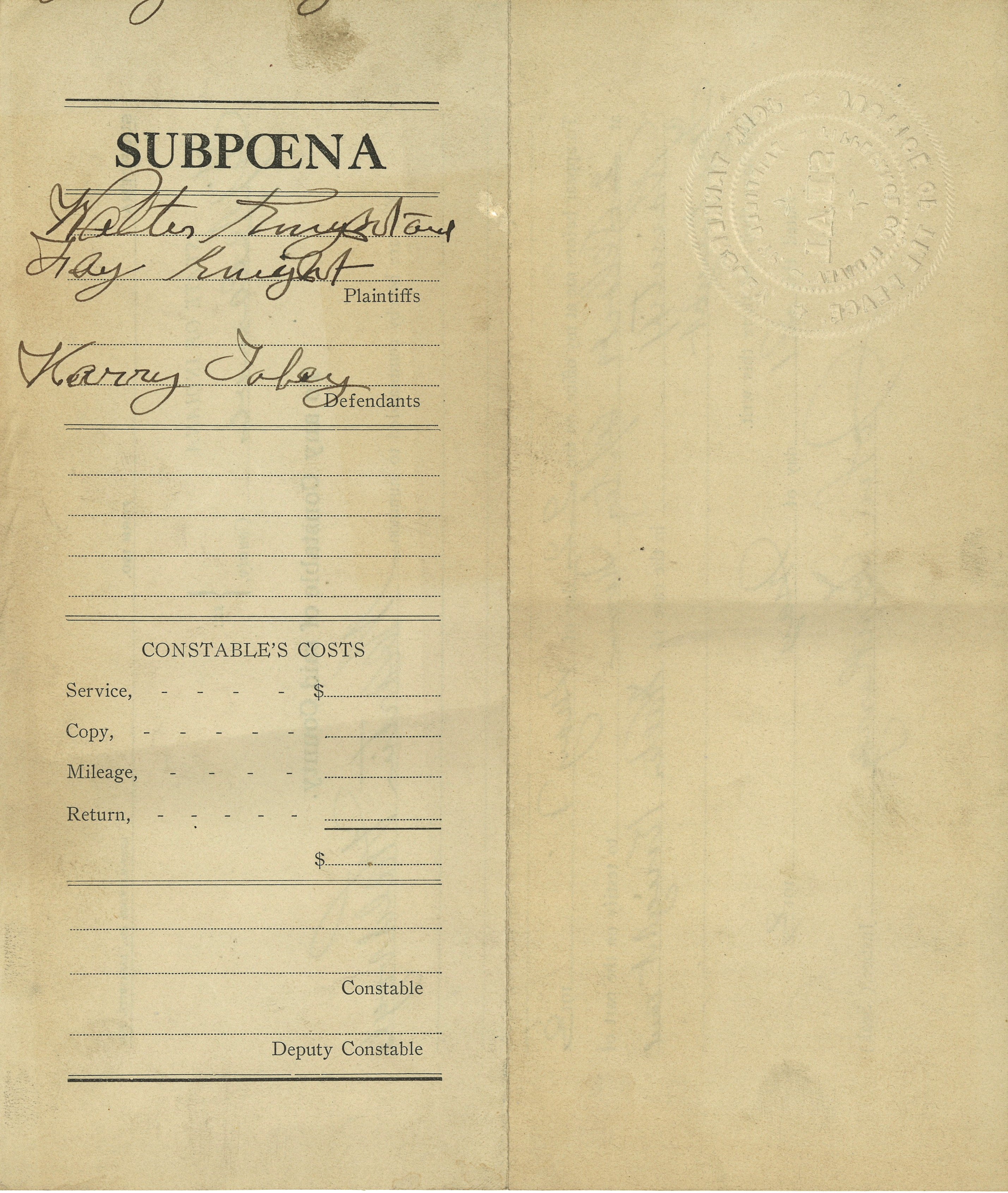 subpoena-lavonda-putman